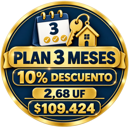 Plan 3 meses 10% descuento